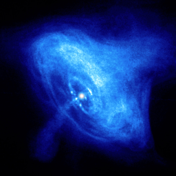 X-ray view of the pulsar